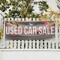 Signmission Used Car Sale, 24 Inch x 72 Inch, Vinyl Banner B-72-30901 - alternate 2