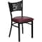 Flash Furniture Hercules Restaurant Chair, 17-1/4 in W 20" L 33-1/4" H XU-DG-60099-COF-BURV-GG - alternate 1