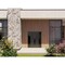 Vdomdoors Front Exterior Aluminum Door Ronex0521 Black Prehung Entry Steel Metal Modern Painted W14+36+14xH80 RONEX0521EXD-BLK-W14+36+14xH80-RH-I - alternate 3