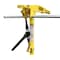 Oz Lifting Products 500 lb Tele-Pro davit crane with 2500 lb carbon steel brake winch OZTP500DAV-HND2 - alternate 6