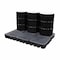 Black Diamond Eco Solutions Spill Deck, 61 gal Spill Capacity, 6 Drums, 3,000 lb Load Capacity, Polyethylene 5115-BD - alternate 3