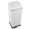 Happimess Betty Retro 8-Gallon Step-Open Trash Can, Cotton White HPM1007A - alternate 6