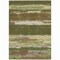 Homeroots 8' X 10' Olive Green Abstract Washable Indoor Outdoor Area Rug 608750 - alternate 5