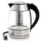 Megachef 1.8Lt. Glass Body and Stainless Steel Electric Tea Kettle with Tea Infuser MG-LT1751 - alternate 6