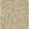Homeroots 10' X 14' Wheat Blue And Ivory Floral Washable Indoor Outdoor Area Rug 597859 - alternate 6