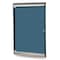 Ghent Enclosed Bulletin Board 42-1/8x27.75", 1 Door SILH20415 - alternate 1