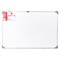 Deli Magnetic Whiteboard 24x36, Smooth Dry-Erase, Aluminum Frame, Tray E39033A - alternate 3