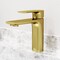 Vigo Davidson Single Handle Single-Hole Bathroom Faucet in Matte Brushed Gold VG01043MG - alternate 1