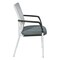 Office Star Products 8810W ProGrid Mesh Back Visitors Chair, White /Grey 8810W-2M - alternate 8