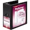 Cardinal Performer ClearVue 5 SlantD Binder, Black CRD17951 - alternate 1