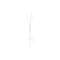 Monarch Specialties Coat Rack, 72"H, Bedroom, Entryway, Hall Tree, 6 Hooks, White Metal, Contemporary, Modern I 2009 - alternate 1
