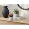 Monarch Specialties Artificial Plant, 9-in. Tall, Succulent, Table, Grey Cement Pots, Contemporary, Modern, 2PK I 9366 - alternate 3