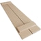 Ekena Millwork Rustic Two Board Spaced Board-n-Batten Rough Sawn Faux Wood Shutters, 11 1/2W x 24H, PR SHUBSS11X24RSPR - alternate 9