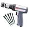Ingersoll-Rand Air Hammer Kit, Industrial Duty, 0.401 in Shank Size, 3,530 bpm, includes 5-piece Chisel Set 123MAXK - alternate 4