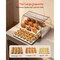 Vevor 2-Tier Commercial Food Warmer Display Pizza Cabinet with Double-Sided Door FY-500D-B - alternate 2