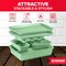 Bakken- Swiss BAKKEN 6-Piece Nonstick Baking Pan Set, Carbon Steel, PFOA-Free, Oven Safe, 450 DegF, Green Marble BAKDIEGR - alternate 8
