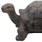Homeroots 11in Dark Brown Tortoise Indoor Outdoor Statue 473205 - alternate 3