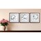 Homeroots Set Of Three Modern Romance Brown Framed Print Wall Art, 3PK 521471 - alternate 3
