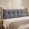 Lavish Home Triangle King Wedge Pillow Headboard, Gray, 70 in x 19.6 in HT-PILLOW6-K - alternate 5