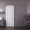 Sartodoors Barn Door 28x96 inches White Solid Core Modern Interior ROYAL9811BD-S-EMAL-2896 - alternate 1