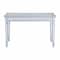 Homeroots 47" Silver Mirrored Writing Desk With Two Drawers 402053 - alternate 5
