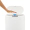 Happimess Robo Kitchen 13.2-Gallon Slim Oval Motion Sensor Touchless Trash Can with Touch Mode, Cotton White HPM1016C - alternate 4