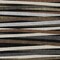 Homeroots 9' X 12' Black Brown And Ivory Striped Washable Indoor Outdoor Area Rug 597305 - alternate 6