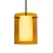 Besa Lighting Pahu 8 Stem Pendant, Trans. Armagnac/Opal, Bronze Finish, 1x11W LED 1TT-G00607-LED-BR - alternate 1