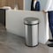 Hls Commercial 13 gal Half-Round Indoor Metal Can, Silver, Touchless Sensor Lid, Stainless Steel, 12.63 in HLS13HX - alternate 2