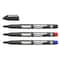 Tracer Permanent Markers, Black, Red, Blue, 4PK APMK1 - alternate 3