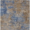 Homeroots 3' X 5' Navy Blue And Brown Abstract Washable Indoor Outdoor Area Rug 603593 - alternate 7
