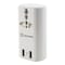 Lenmar Ultra-Compact All-in-One Travel Adapter with USB Port, White AC150USBW - alternate 1