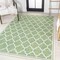 Jonathan Y Trebol Moroccan Trellis Textured Weave Cream/Green 5 ft. x 8 ft. Indoor/Outdoor Area Rug SMB109I-5 - alternate 5
