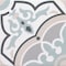Andova Tiles Monbleu Molenbek 8-in. Patterned Look Matte Porcelain Floor & Wall Tile, 15PK ANDMON1406 - alternate 1