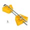 Camco Small RV Wheel Stop with Lock 44653 - alternate 6