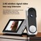 Wrightmaster Wired Plug-in Doorbell Camera with Chime, Night Vision, Audio Recording, Black ZR-NT601 - alternate 6