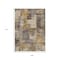 Homeroots 9' X 12' Brown Beige And Charcoal Abstract Washable Indoor Outdoor Area Rug 630763 - alternate 7