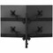 Atdec quad display mount for 4 monitors up to 30, suits flat screen monitors up to 26.5 lbs, curved AWMS-4-4675-H-B - alternate 2