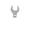 Sunex 1/2 in Drive 1-3/8 in Jumbo Crowfoot Wrench 97760A - alternate 1