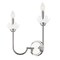 Z-Lite Allistair 2-Light Wall Sconce, 15 in W, Polished Nickel 352-2S-PN - alternate 7