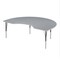 Correll Kidney HPL Activity Table, 72 in W, 36 in L, 19 in to 29 in H, Particleboard, Gray Granite A3672-KID-15-09-13 - alternate 1