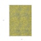 Homeroots 3' X 5' Yellow And Blue Abstract Washable Indoor Outdoor Area Rug 599844 - alternate 5