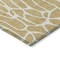 Homeroots 10' X 14' Gold And Ivory Geometric Washable Indoor Outdoor Area Rug 599285 - alternate 5