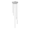 Z-Lite Forest 5 Light Chandelier, Brushed Nickel, 12 In W x 12 In H 919MP12-5R-BN-LED - alternate 4
