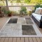 Homeroots 10' X 14' Ivory And Black Geometric Washable Indoor Outdoor Area Rug 631938 - alternate 8