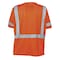 Ironwear Hi-Vis Safety Vest M Class 3 3 Pockets 1292-O-M - alternate 2