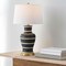 Jonathan Y Julian 29" Traditional Classic Ceramic Urn LED Table Lamp, Black/Beige JYL4026J - alternate 8