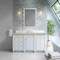 James Martin Vanities Bristol 60" Single Vanity, Bright White, w/ 3 CM Tajnar Eclos Top w/FreePower Wireless Charger 157-V60S-BW-FTJR - alternate 4