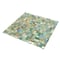 Apollo Tile Mingles 11.6in x 11.6in Glossy Emerald Green Glass Mosaic Wall and Floor Tile 18.69 sqft/case, 10PK MIX1588GN447A - alternate 4