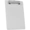 Acrimet Clipboard Memo Size A5 (9 1/4in x 6 5/16in) Low Profile Clip Plastic, White Color, 3PK 137B.9 - alternate 6